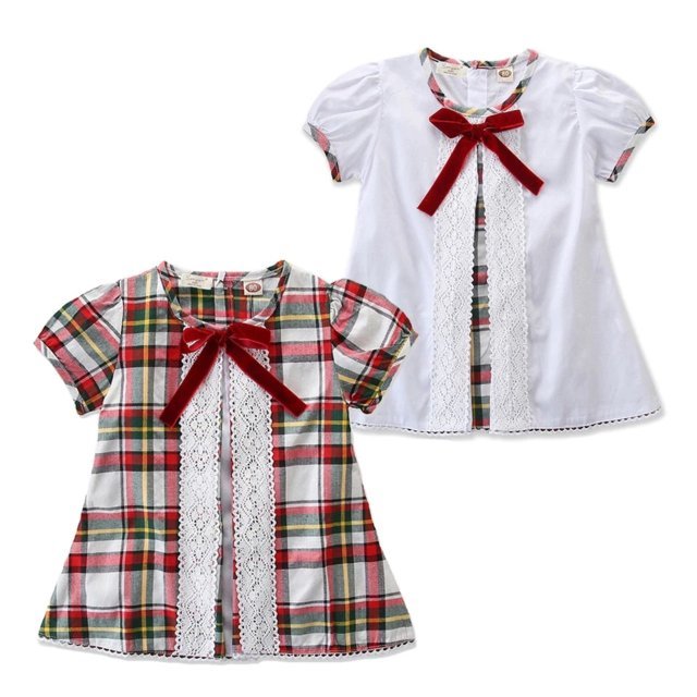 vestidinho xadrez infantil